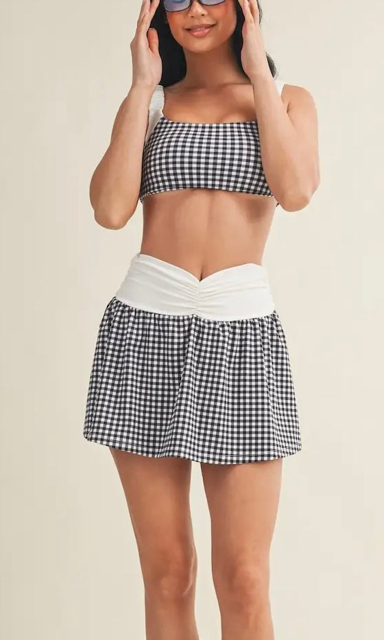 Gingham Girl Active-Top