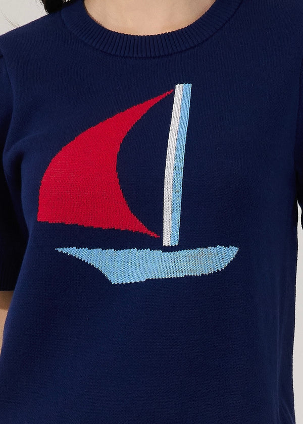 Sailor Bay Knit Top