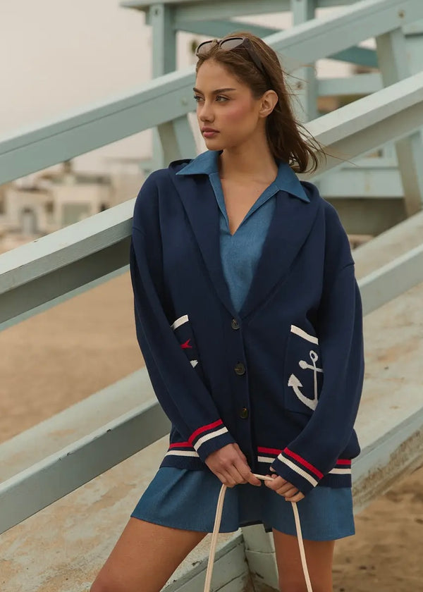 Harbor Girl Knit Cardigan