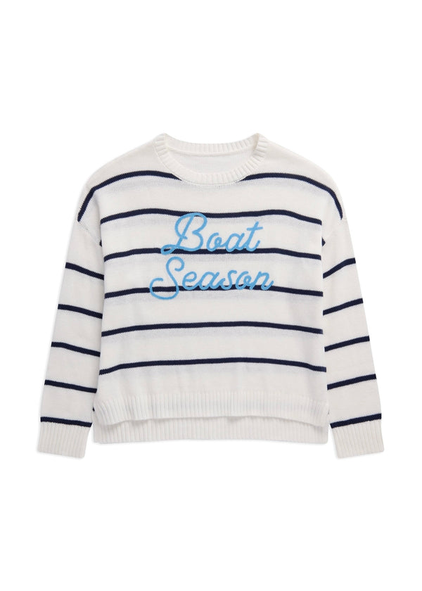 Boat Season Striped Sweater