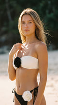 The Coco Rosette Bikini Top