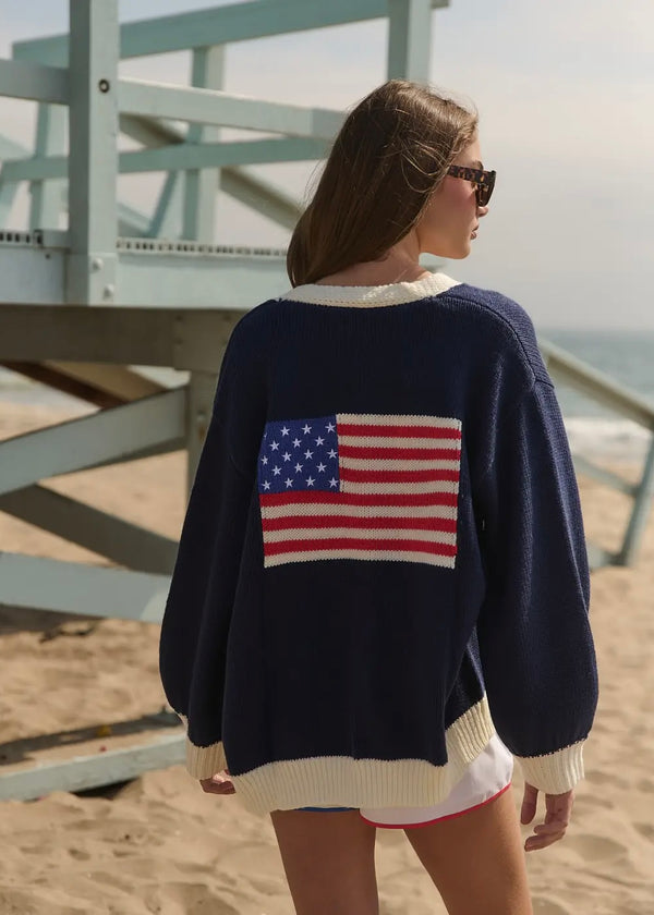 All-American Beach Club Sweater